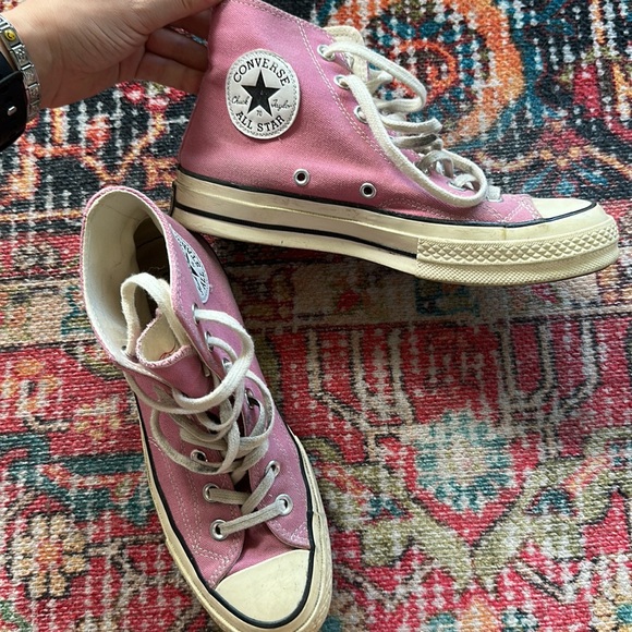 Bubblegum converse 70’s - Picture 2 of 5